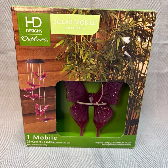 Hd Designs Other - New inbox, HD designs, outdoor solar, mobile, butterfly, light purple color